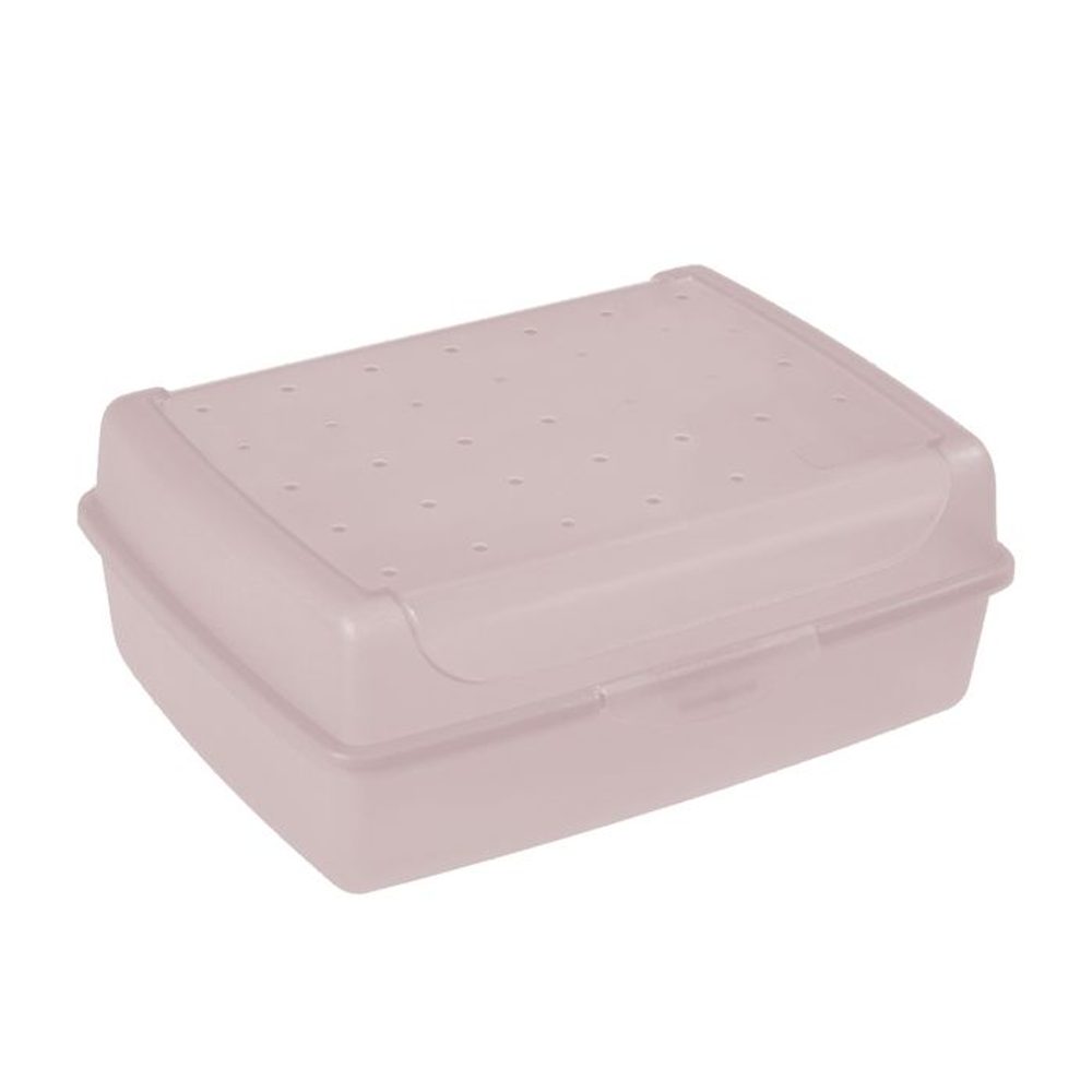 Levně box 1,0 l klick-Box, sev.růžová, 17x13x6,5cm, svačin., plast