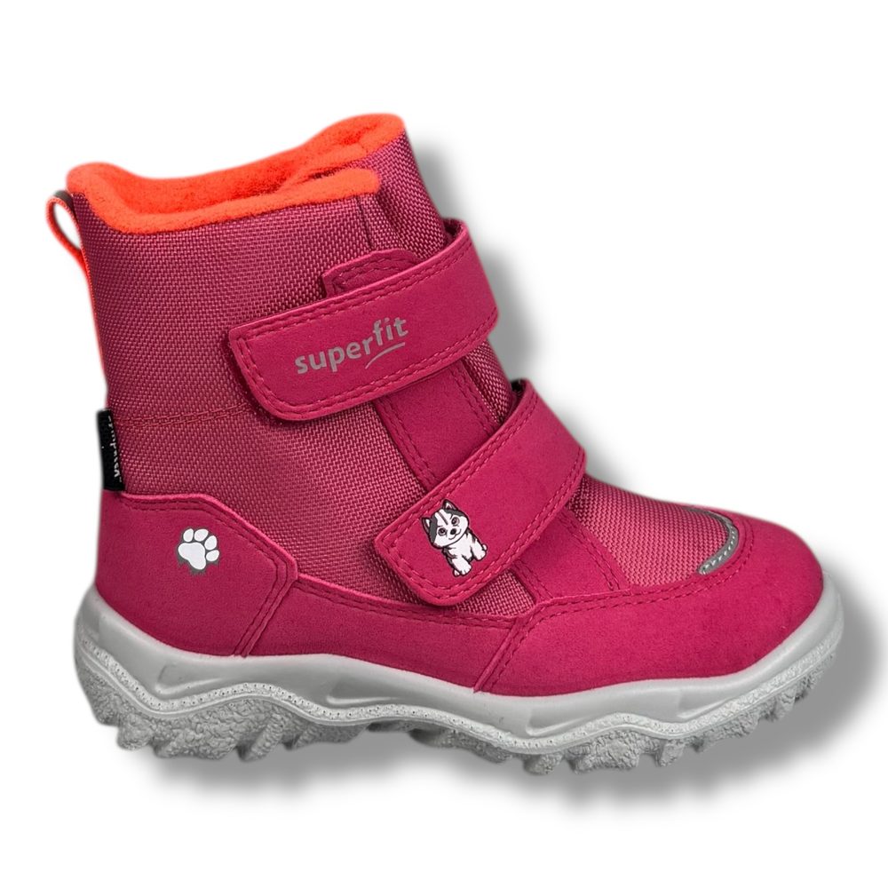 Levně Superfit Zimní boty 1-006047- 5500 HUSKY1 Pink/Orange - 24