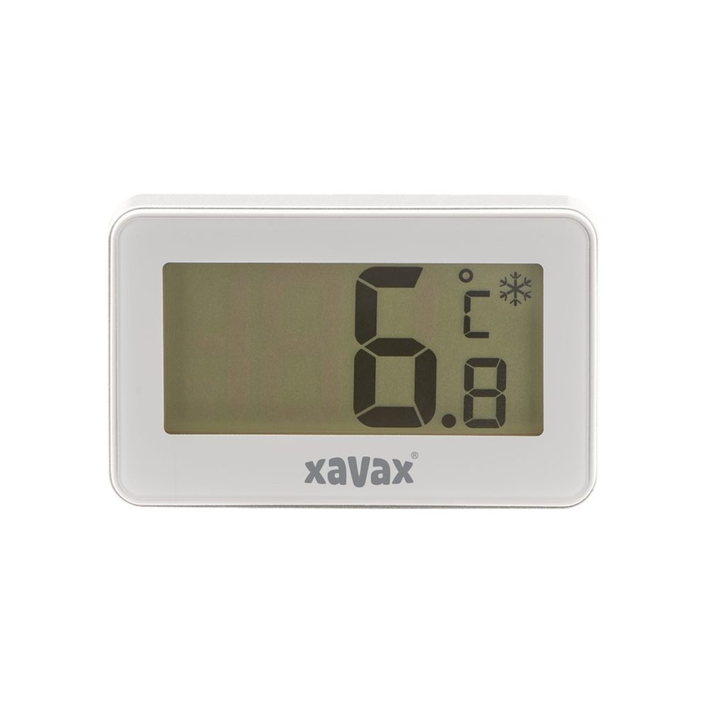 Levně Xavax digitální teploměr do chladničky/ mrazáku, bílý