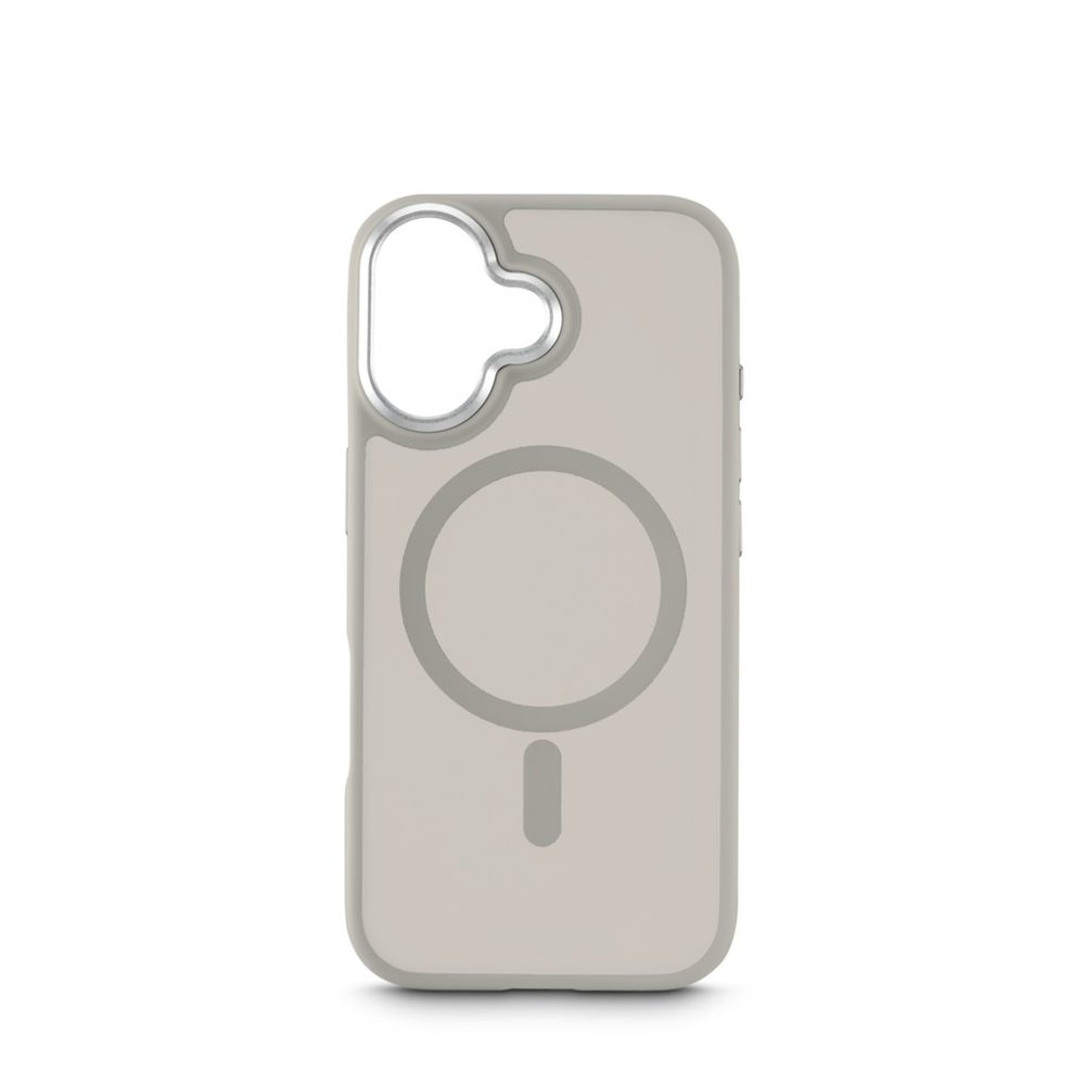 Levně White Diamonds Hybrid Case, kryt pro Apple iPhone 17, magnetický, matný, poloprůhledný pískový
