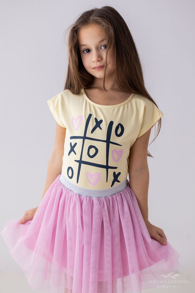 Levně Dívčí TUTU sukýnka Lily Grey sv. růžová - 104