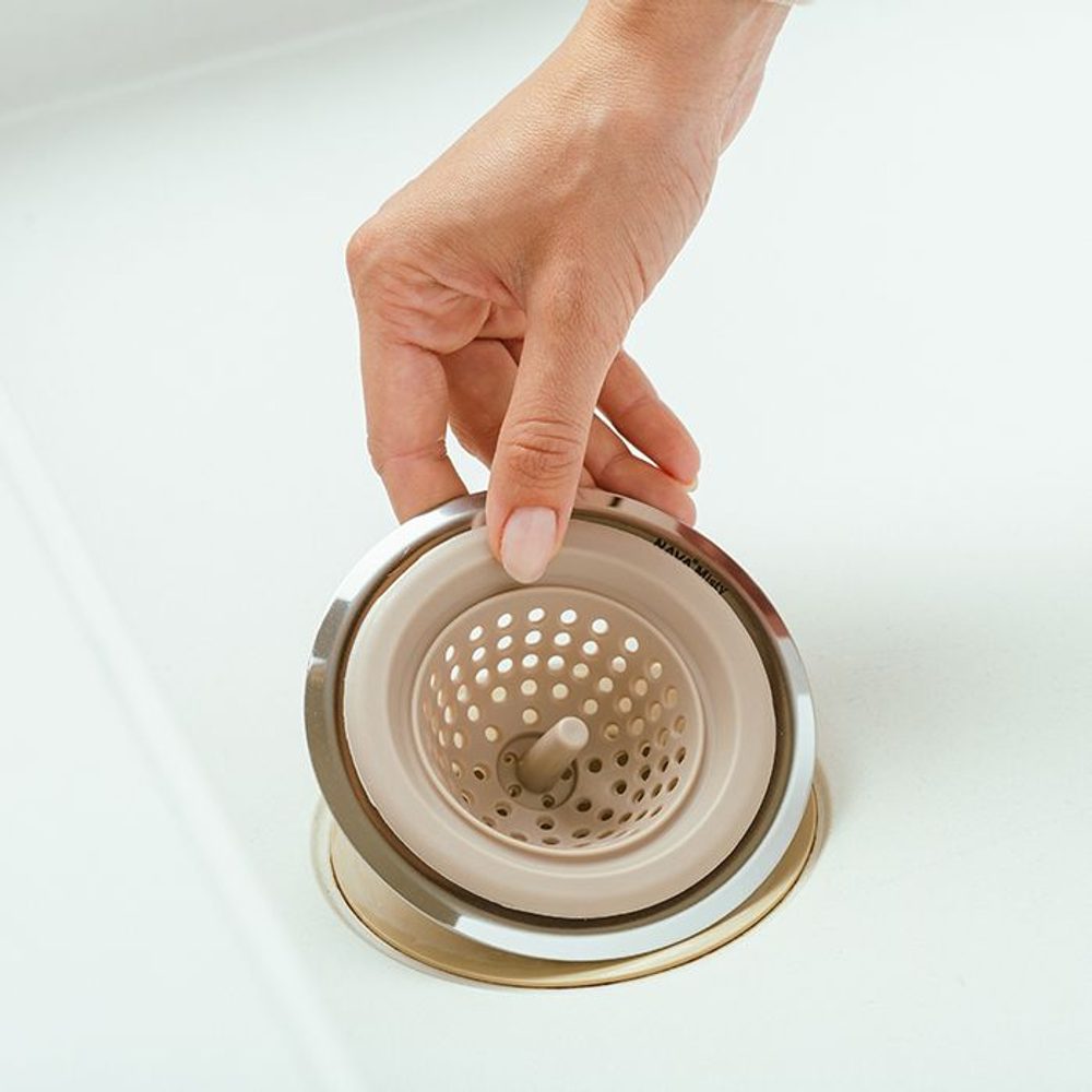 Levně lapač nečistot d120mm/hl.35mm, plast/NR