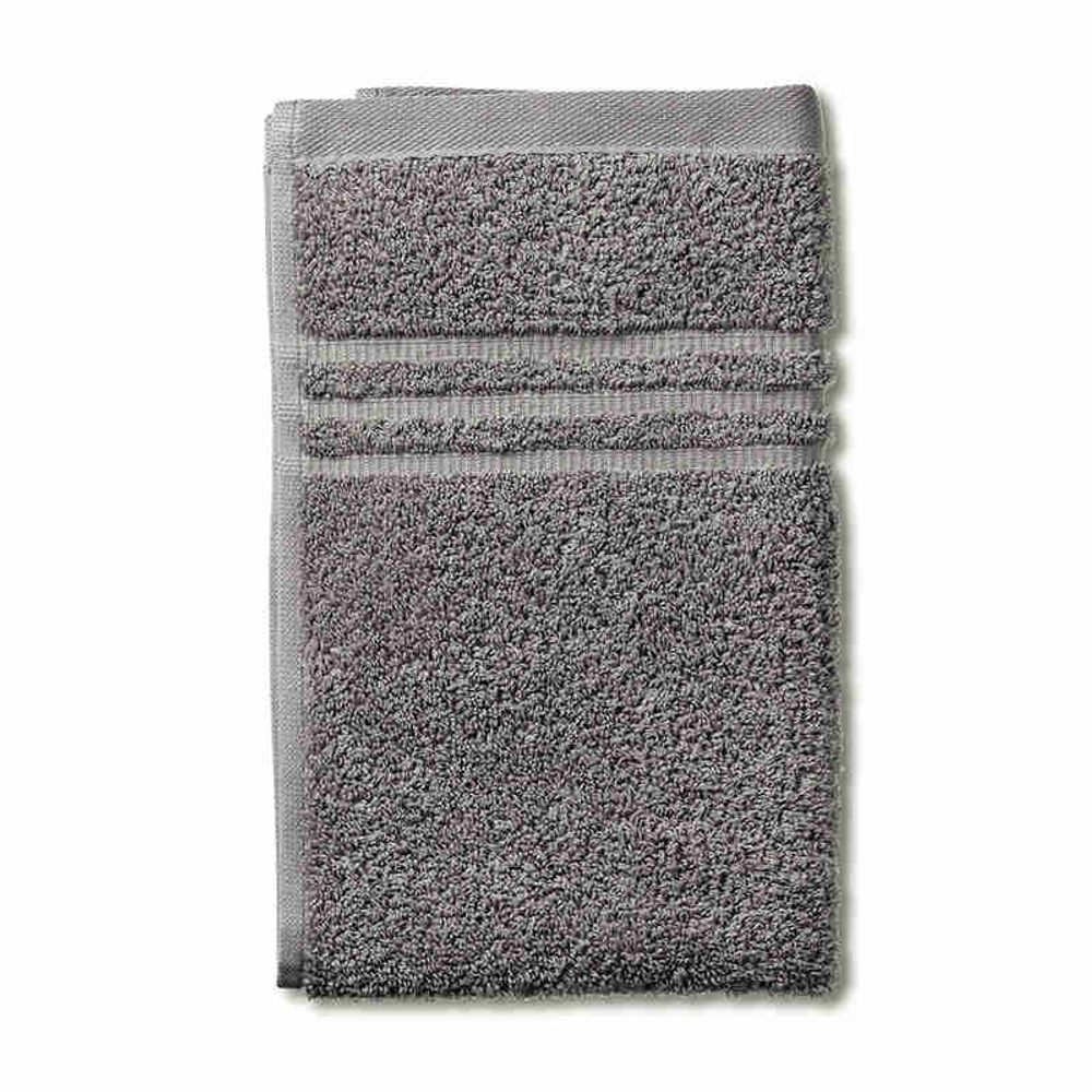 Levně KELA Ručník Leonora 100% bavlna šedá 50x30 cm KL-23421