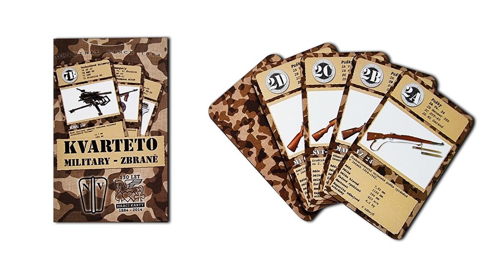 Levně Kvarteto Military zbraně