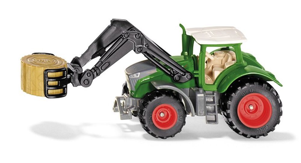 Levně SIKU Blister - traktor Fendt s uchopovačem balíků