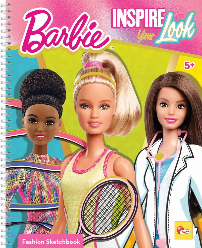 Levně BARBIE SKETCH BOOK INSPIRUJ SVŮJ VZHLED