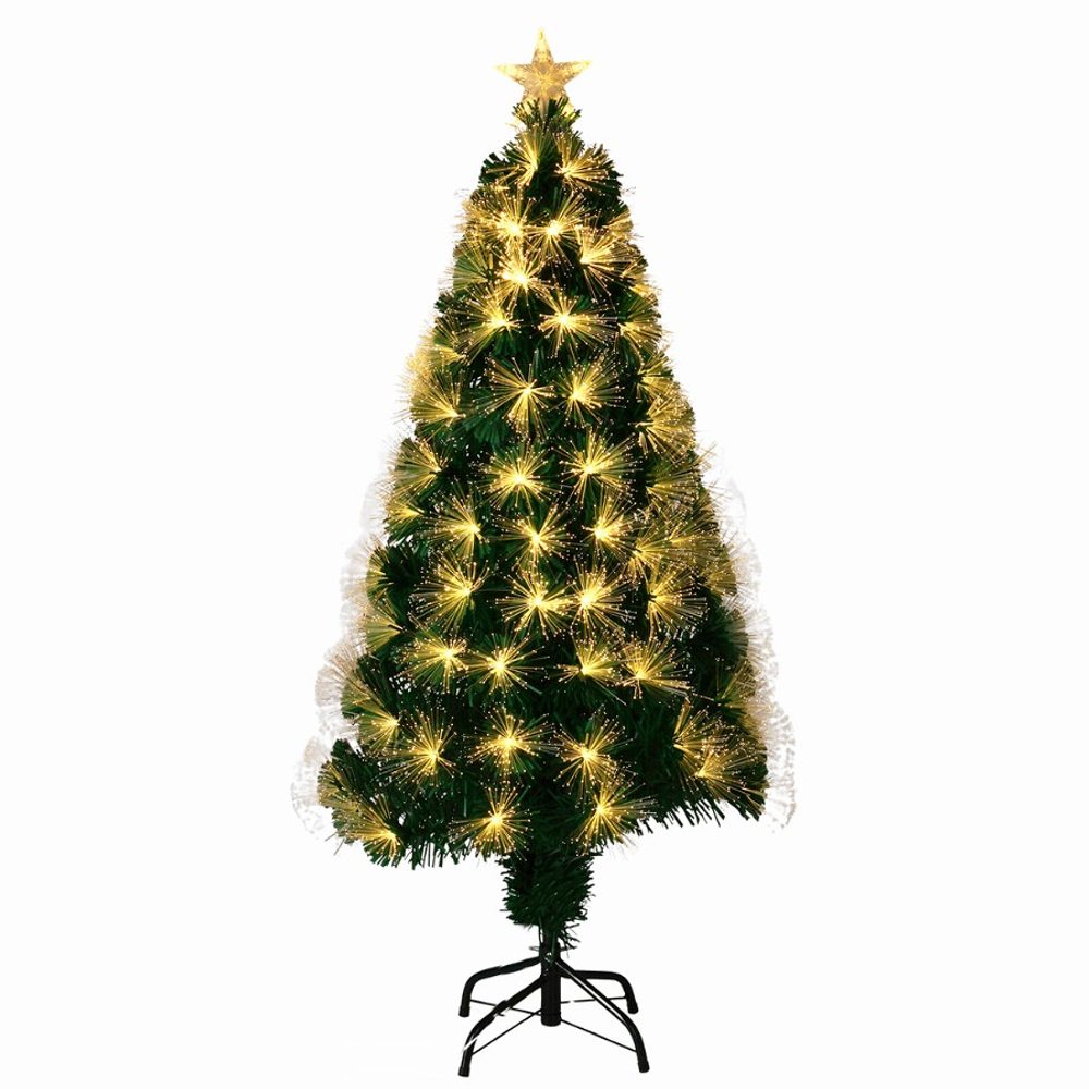 HOMESTYLING Vánoční stromeček s LED osvětlením 120 cm KO-AFB000420