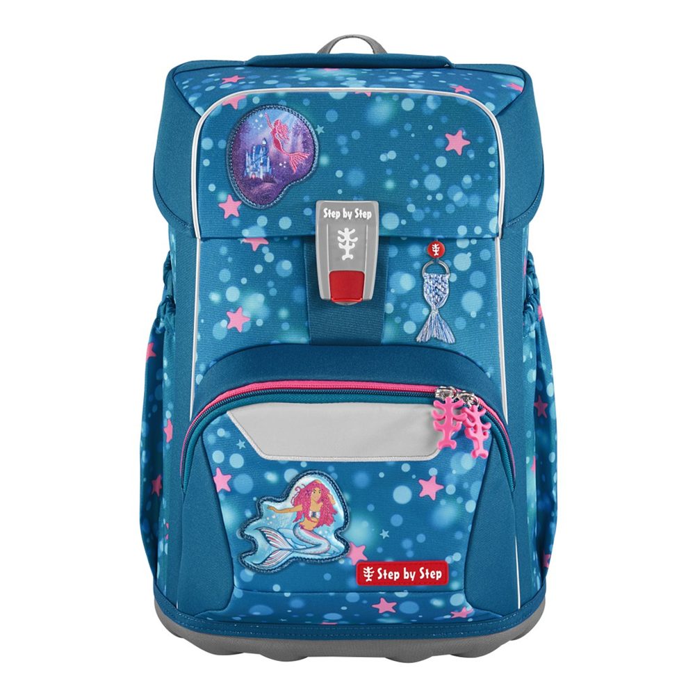Levně Školní aktovka Step by Step GIANT Mermaid Lola, pro prvňáčky - 5dílný set, certifikát AGR