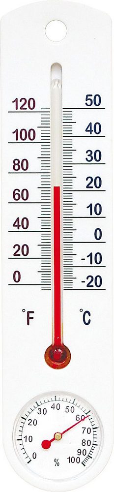 Levně teploměr+vlhkoměr 25x5,5cm univ., -20°C+50°C