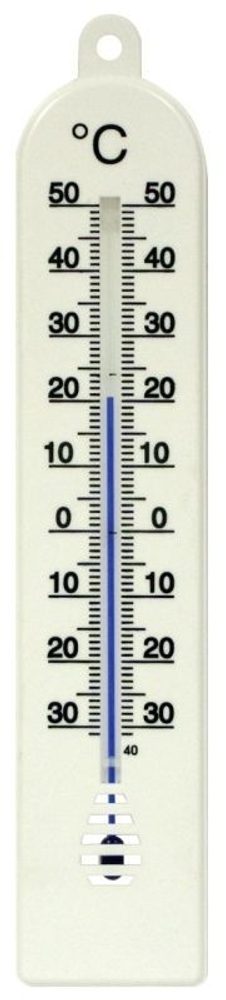 Levně teploměr 24x5cm univ., -30°C+50°C, PLASTIK II PO15,7,