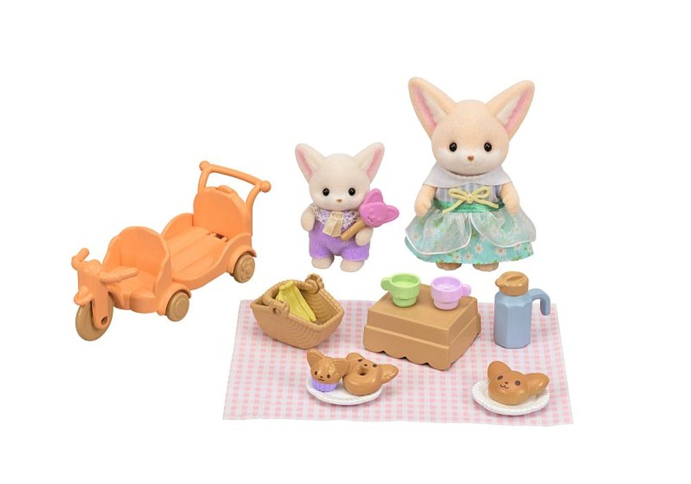 Levně Sylvanian family Fenci jedou na piknik