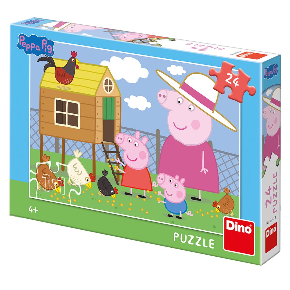 Levně Dino Peppa Pig: Slepičky 24 D