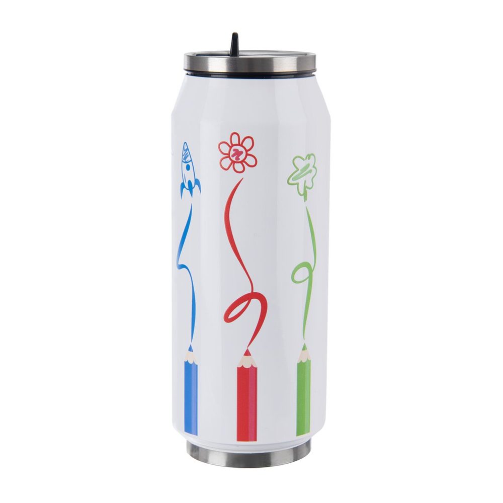 Levně Termoska plechovka 0,5 l