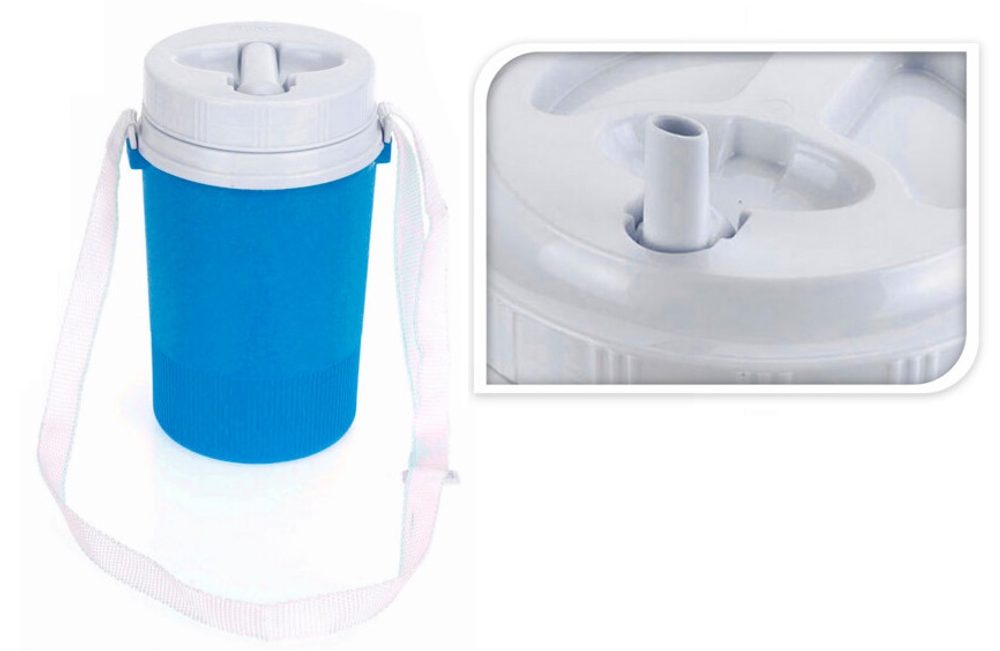 Levně termoska 1,25l, nápitka, ramen.ucho, d12x19,8cm, plast
