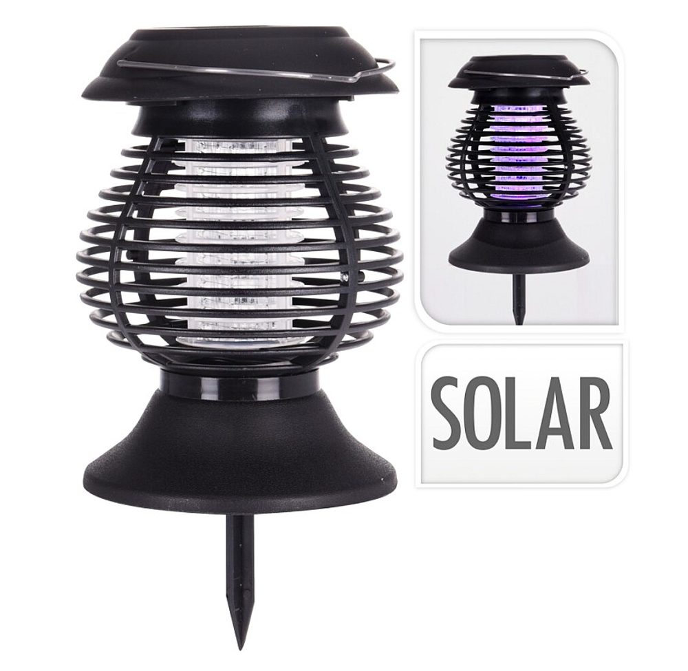 Levně PROGARDEN Lapač hmyzu UV solární lampa 2v1 26 cm KO-DX9500800