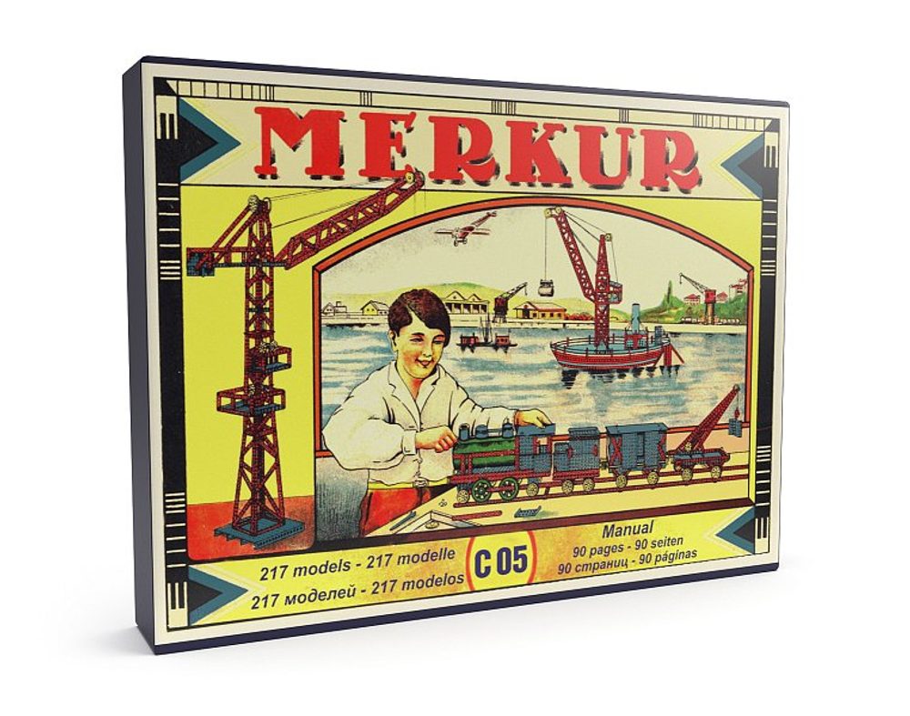 Levně Merkur Classic C05, 339 dílů, 217 modelů