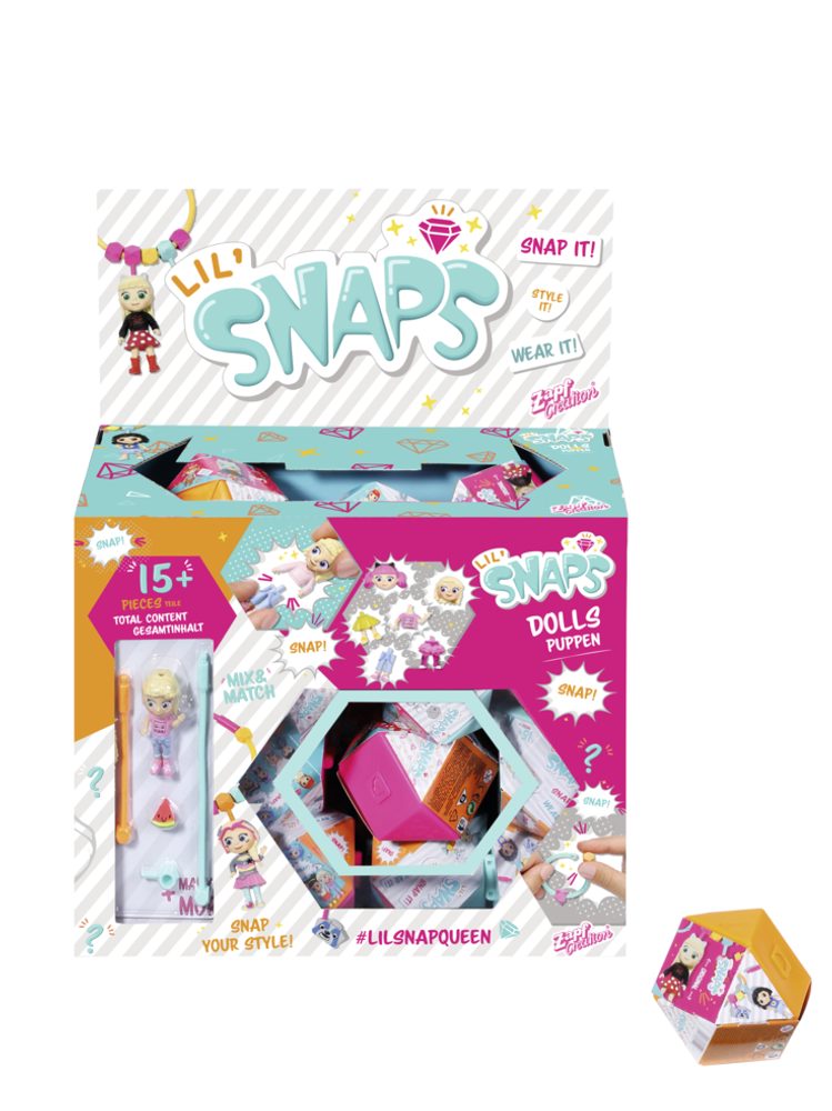 Levně Zapf LIL' SNAPS W1 Dolls PDQ 14 ass/32pc
