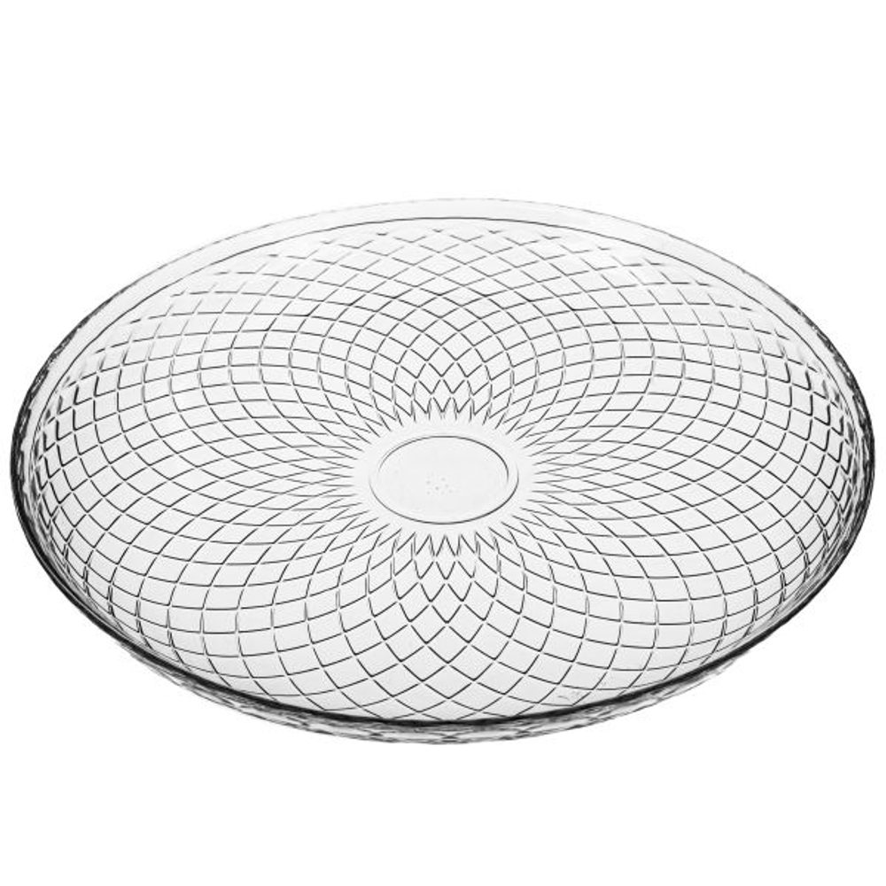 Levně talíř d30,0cm RASTR, sklo