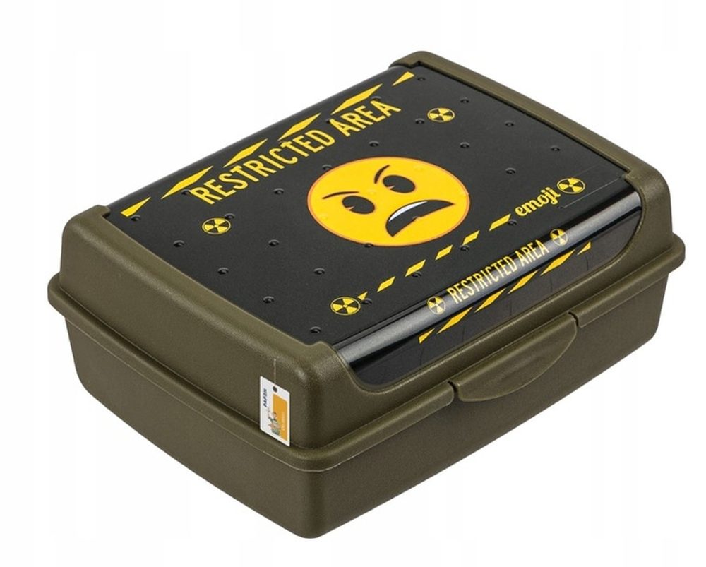 box 1,0l CARLA, RESTRICTED, 17x13x7,0cm, svačin., na tužky, plast