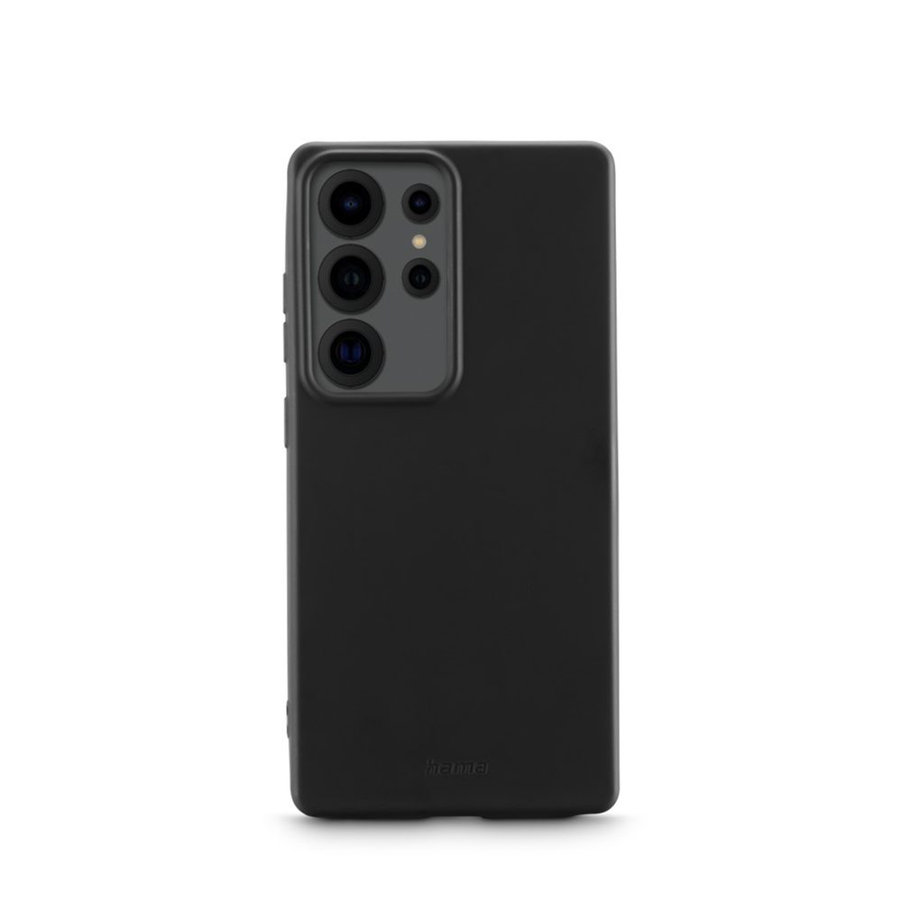 Levně Hama Fantastic Feel, kryt pro Samsung Galaxy S25 Ultra, hebký povrch, černý
