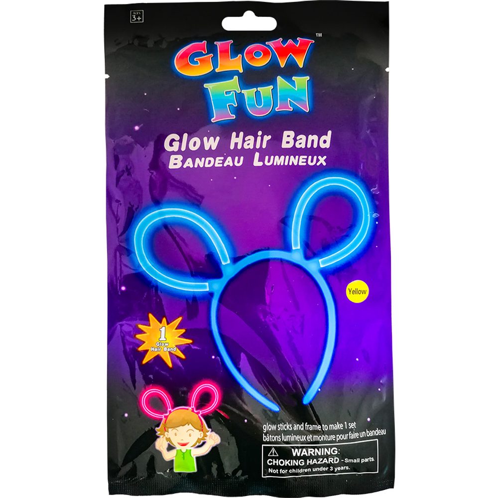 Levně GLUMI Svítící čelenka - Ouška