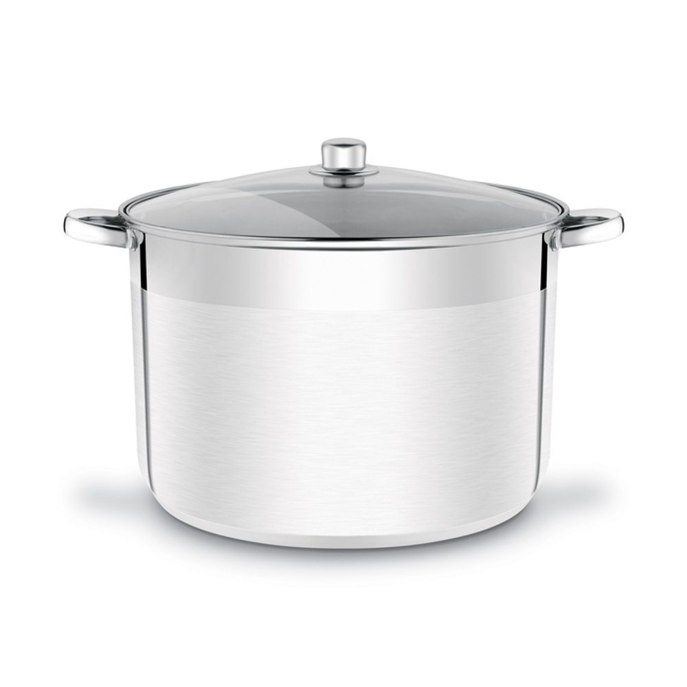 Levně hrnec d38x26cm+PO sklo, (29,0l) GASTRO PROSTY, indukce, NR