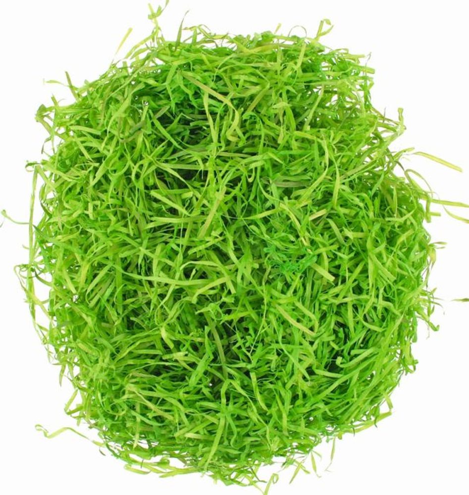 Levně dekorace TRÁVA zelená 50g, dřevěná