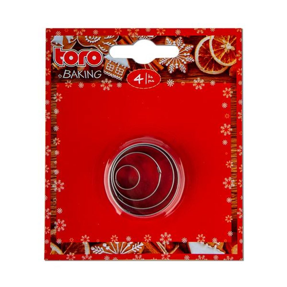 Levně TORO VYKRAJOVÁTKA NA CUKROVÍ 4KS KOLEČKO