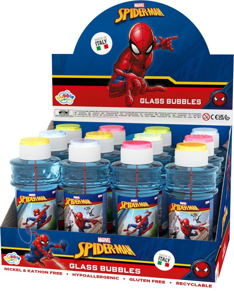 Levně dulcop Bublifuk Spider-man 300ml (display 12 ks)
