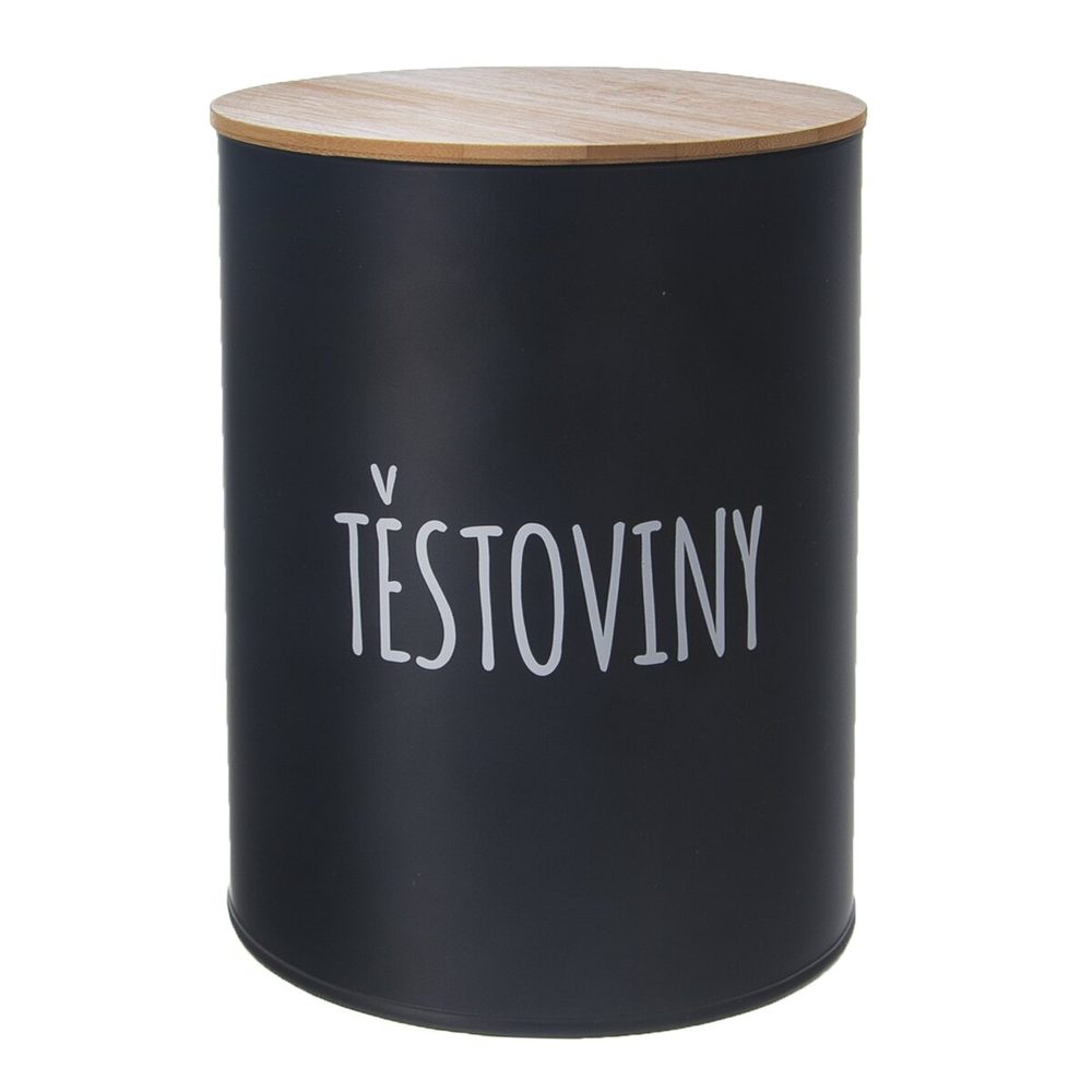 Levně Dóza Těstoviny BLACK pr. 13 cm