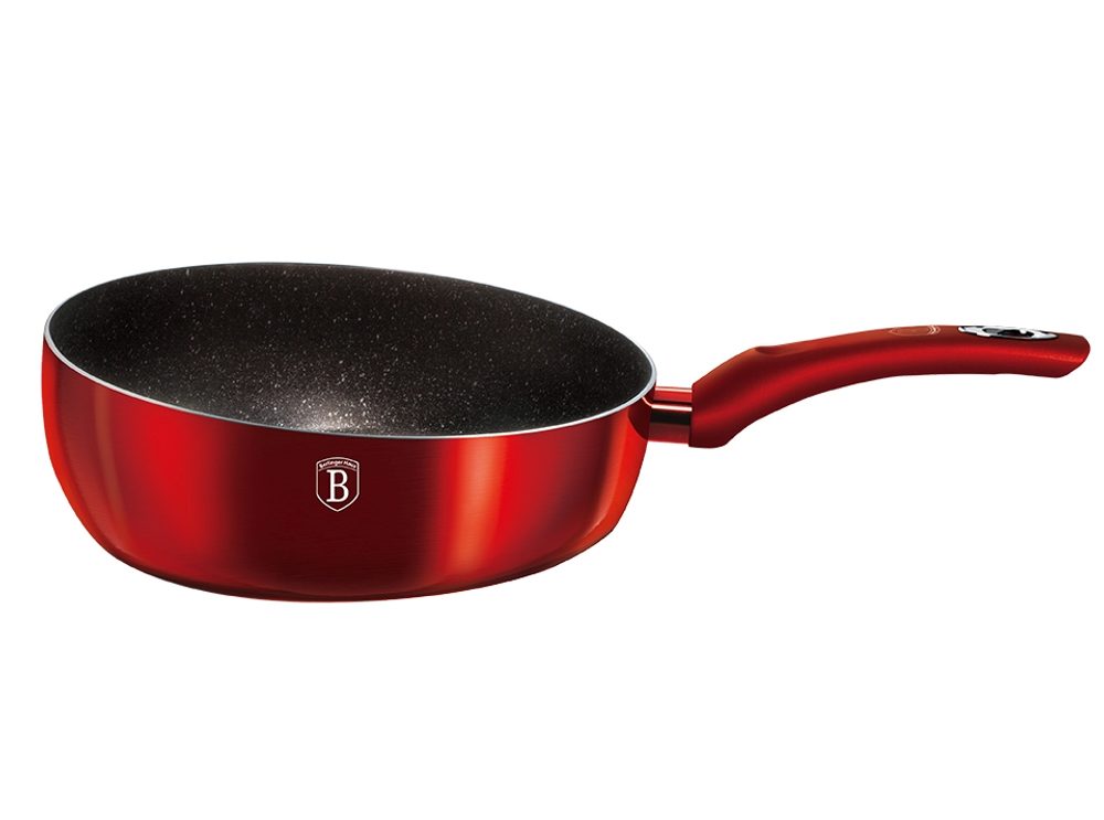 Levně BERLINGERHAUS Pánev prohazovací 26 cm Burgundy Metallic Line BH-1302