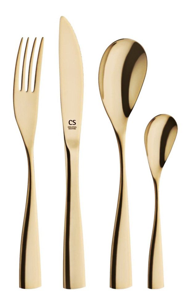 Levně CS SOLINGEN Sada příborů nerez 24 ks BOCHOLT GOLD CS-080167