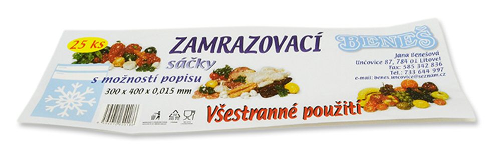 Levně sáčky zamr.30x40cm-25ks-velké