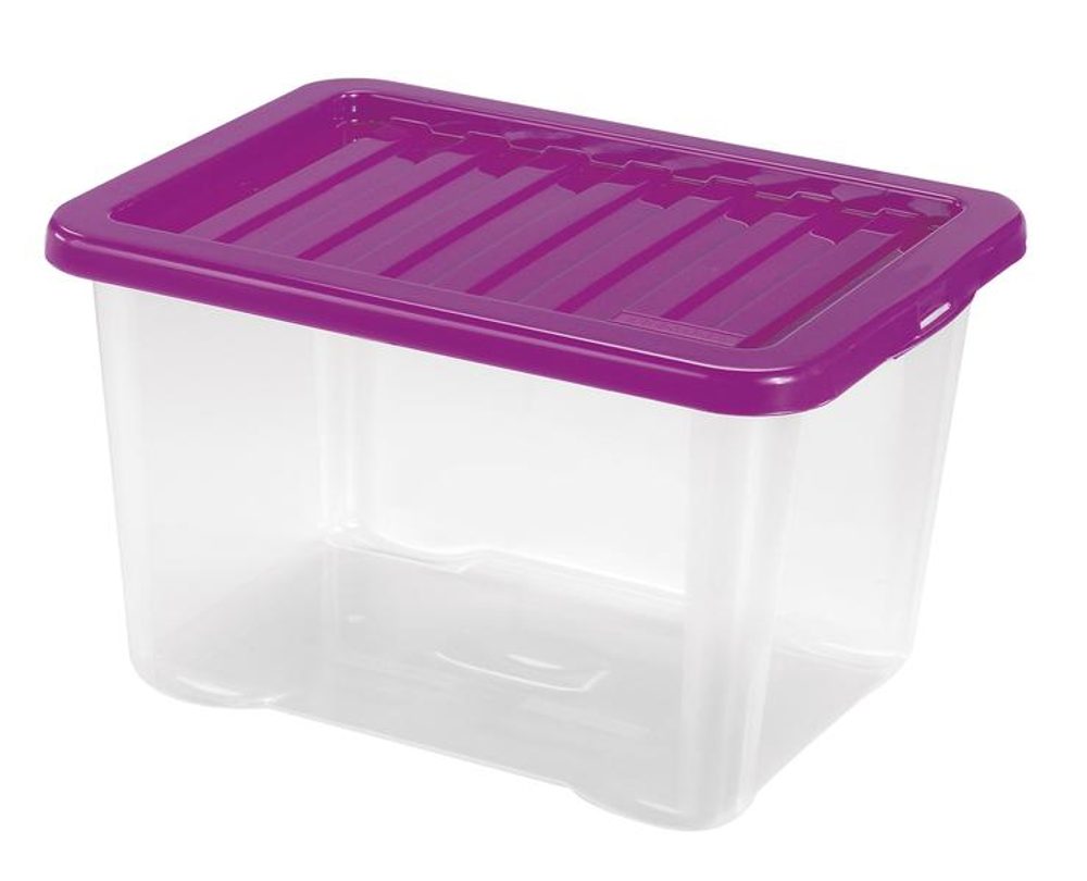 Levně heidrun BOX ÚLOŽNÝ S VÍKEM 28L,QUASAR,PLAST,43X33X26CM