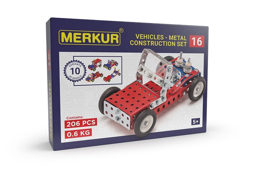 Levně Merkur 016 Buggy, 205 dílů, 10 modelů