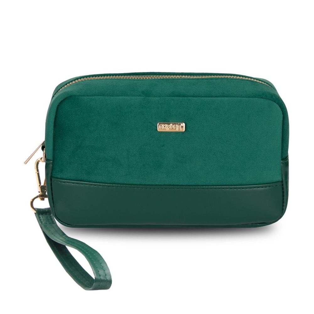 Levně Kosmetická taška EMILY Velvet Green