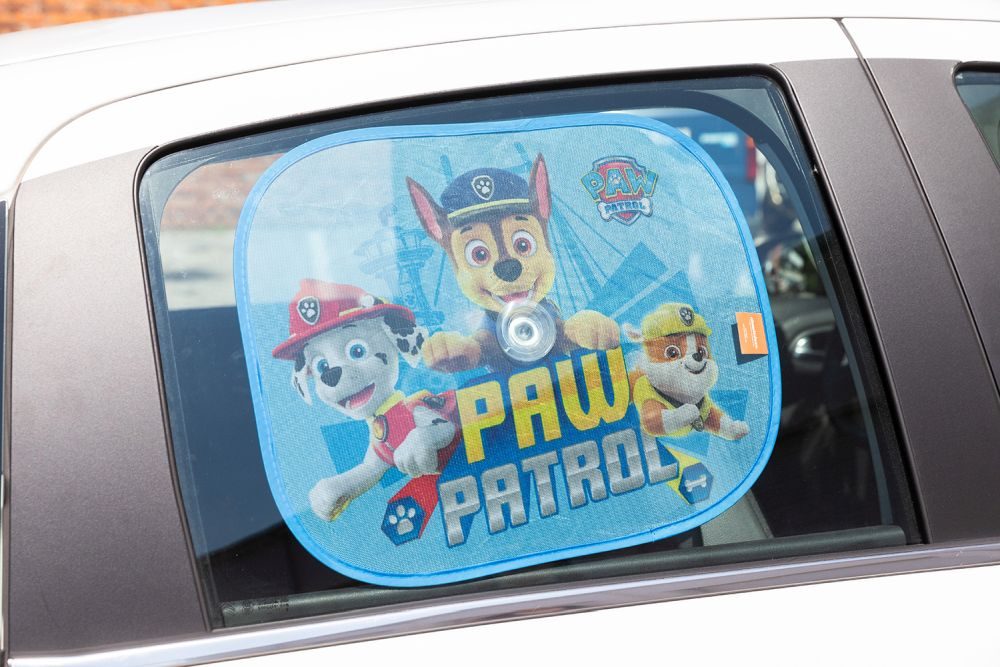 Levně Dětská sluneční clona PAW PATROL kluci 44x35CM
