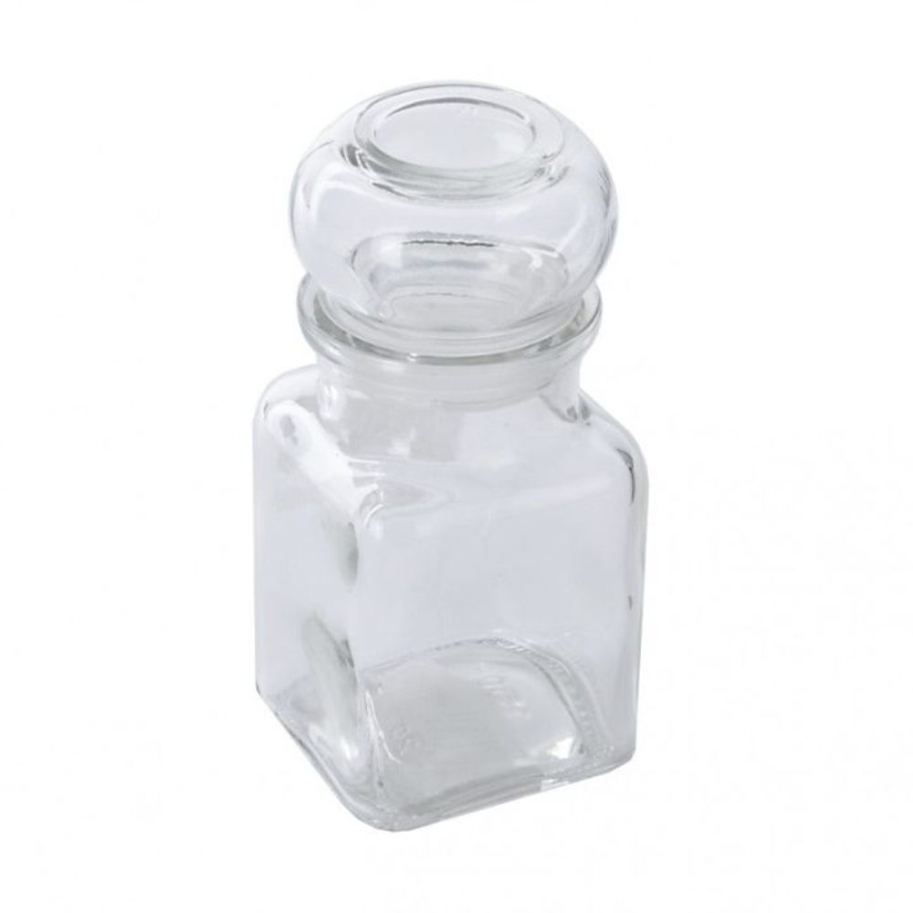 Levně dóza 150ml TK150/2, 5,5x5,5x12cm, sklo