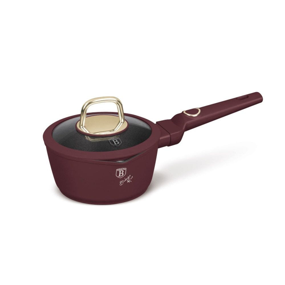 Levně BERLINGERHAUS Rendlík s poklicí s titanovým povrchem 16 cm Leonardo Collection BH-8028