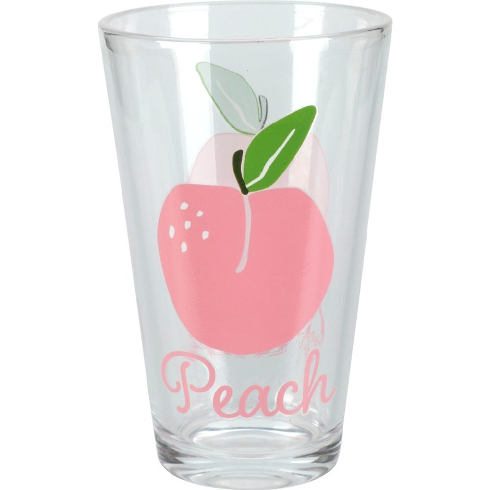 Levně EXCELLENT HOUSEWARE Sklenice 300 ml sada 3 ks růžová Peach KO-170488900ruzo