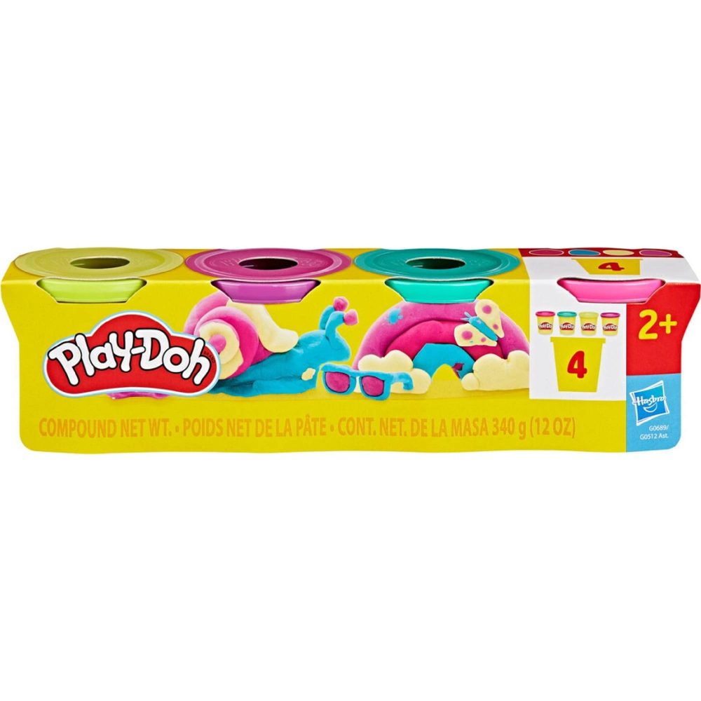 Levně HASBRO - Play-Doh 4ks kelímků