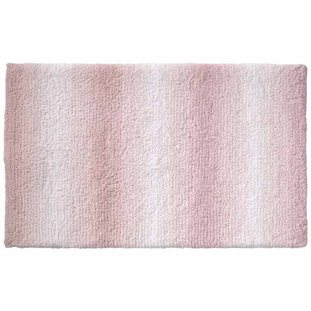 Levně KELA Koupelnová předložka Ombre 120x70 cm polyester starorůžová KL-23567