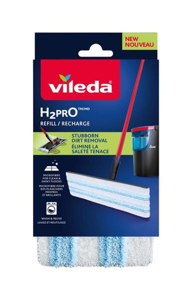 Levně VILEDA H2PRO NÁHRADA K PLOCHÉMU MOPU