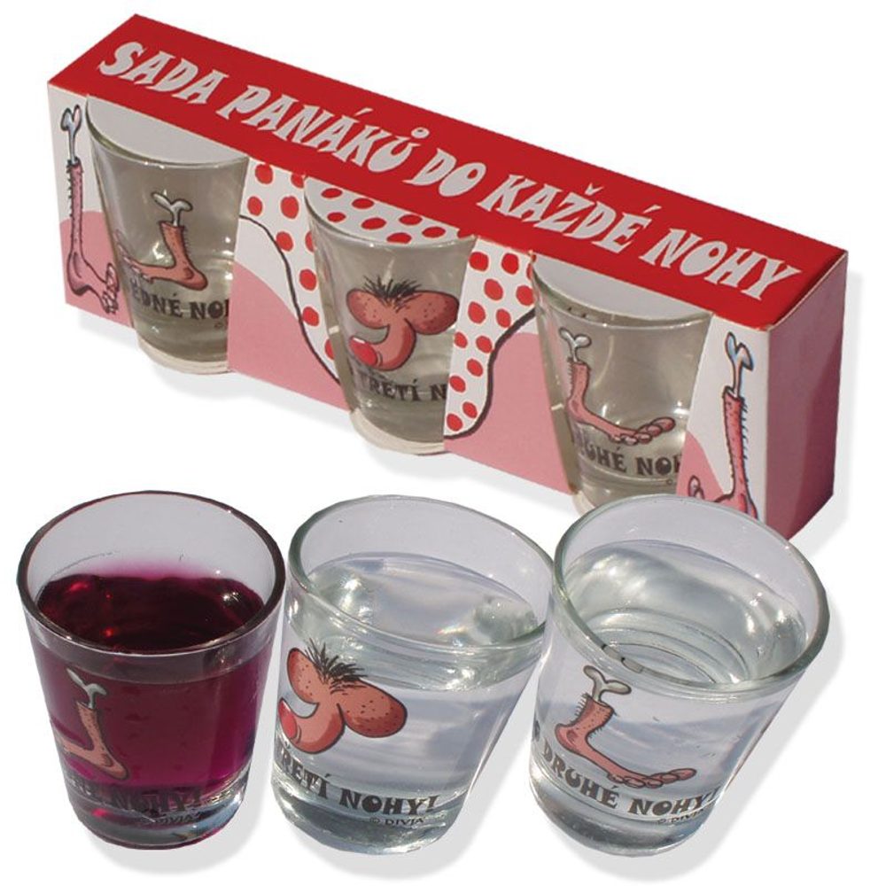 Levně Sada panáků - do každé nohy