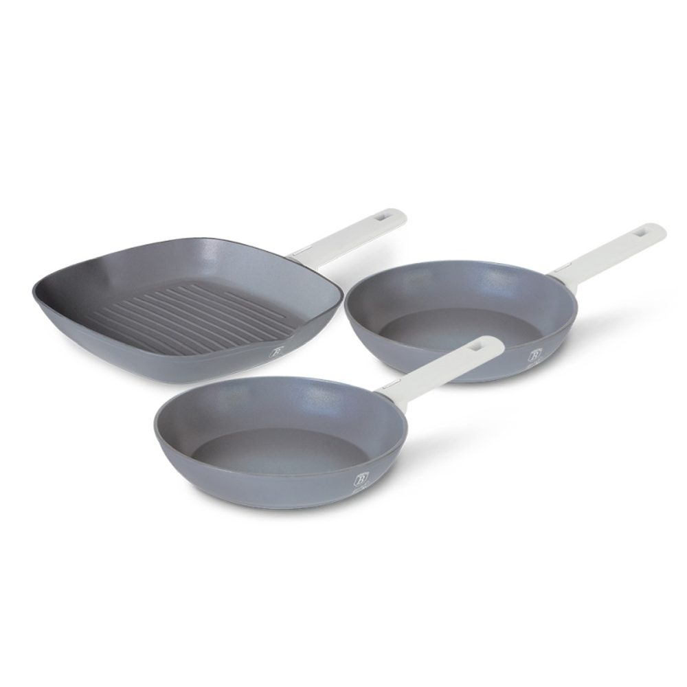Levně BERLINGERHAUS Sada pánví s titanovým povrchem 3 ks Aspen Collection BH-7076