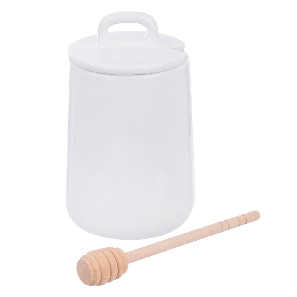 Levně Dóza na med se lžičkou WHITELINE Basic