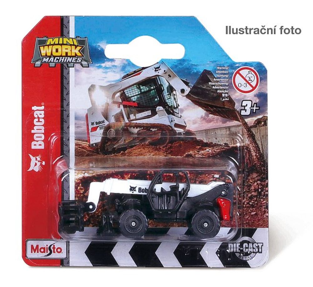 Levně Maisto M. Bobcat Mini Work Machinnes 3´´Bobcat, assort, blister