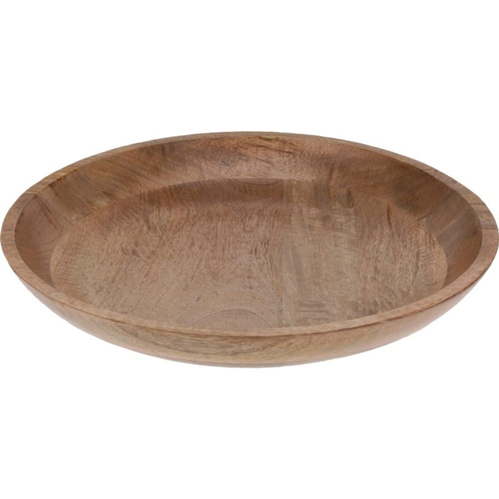Levně EXCELLENT HOUSEWARE Mísa servírovací z mangového dřeva 40 x 7 cm KO-A55500070