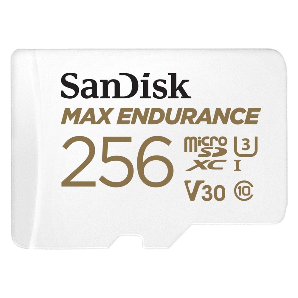 Levně SanDisk® MAX ENDURANCE microSDHC™ Card s adaptérem 256 GB
