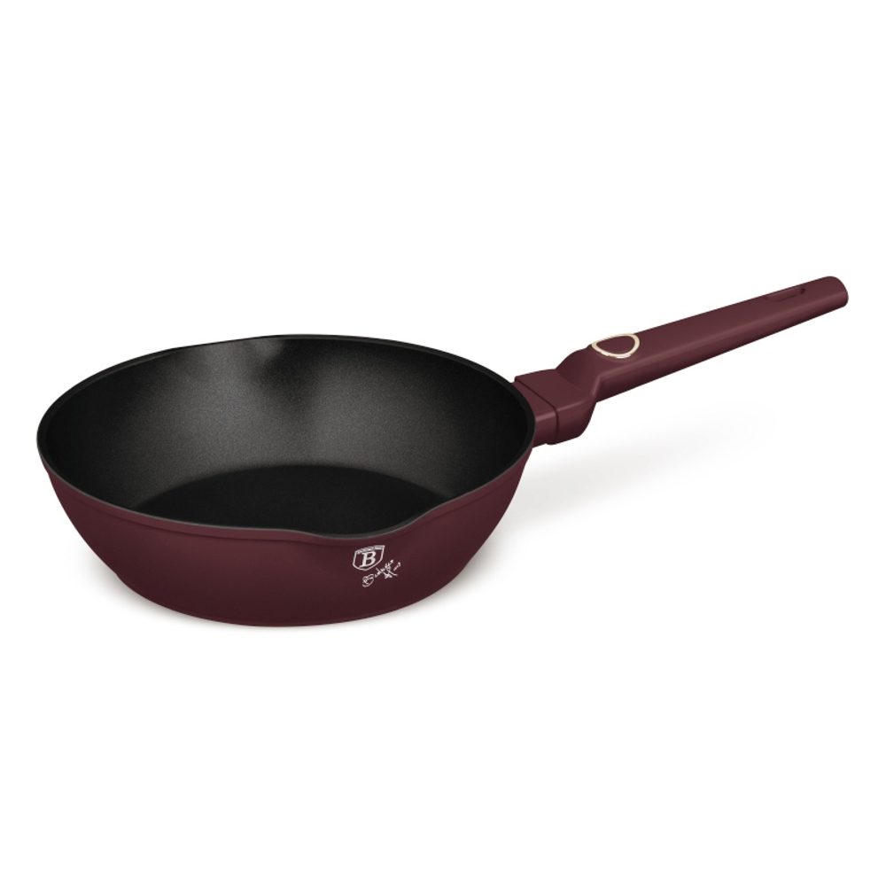Levně BERLINGERHAUS Pánev hluboká s titanovým povrchem 24 cm Leonardo Collection BH-8030